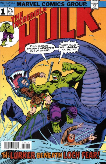 Incredible Hulk #1 (2023) - 1:50 Herb Trimpe "Hidden Gem" Variant