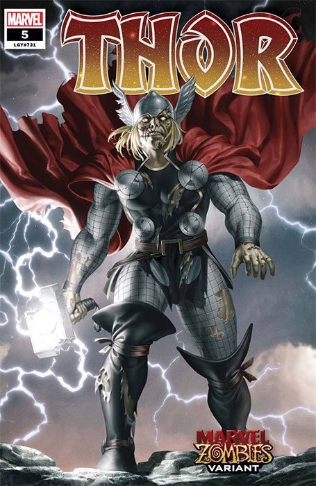 Thor #5 (2020) - Junggeon Yoon "Marvel Zombies" Variant