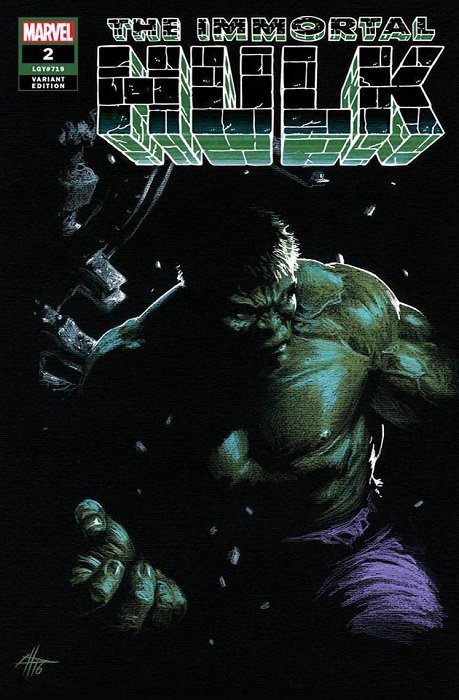 Immortal Hulk #2 (2018) - Exclusive Gabriele Dell'Otto 5th Printing Variant