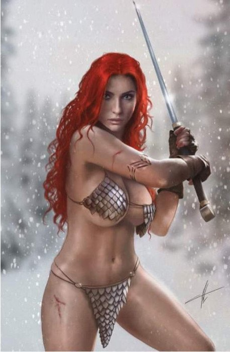 Red Sonja: Age of Chaos #2 (2020) - Exclusive Carla Cohen C2E2 Virgin Variant