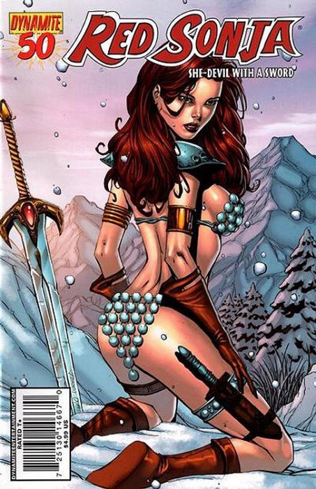 Red Sonja #50 (2010) - Johnny Desjardins Variant