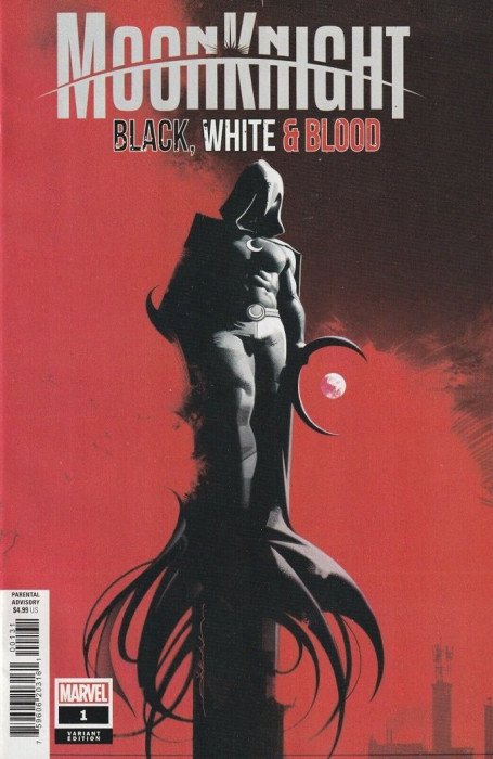 Moon Knight: Black, White & Blood #1 (2022) - 1:50 Jeff Dekal Variant