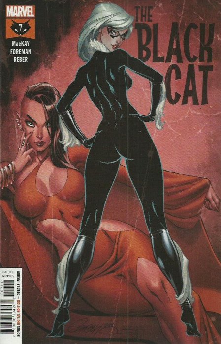 Black Cat #7 (2019) - J. Scott Campbell Cover