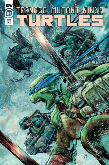 Teenage Mutant Ninja Turtles #114 (2021) - 1:10 Jesus Hervas Variant