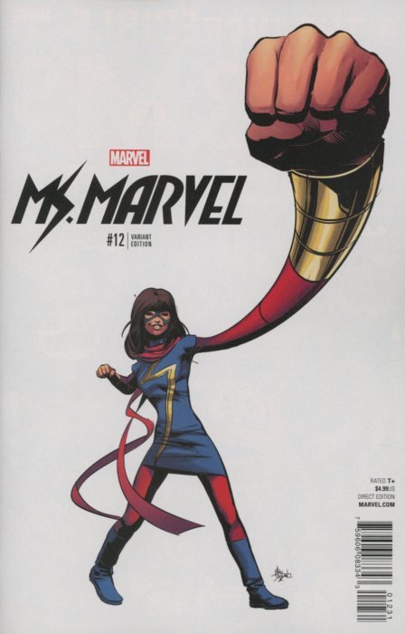 Ms. Marvel #12 (2016) - 1:10 Mike Deodato Jr. Teaser Variant