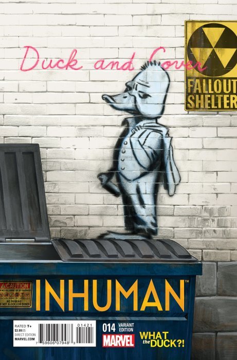 Inhuman #14 (2015) - "What The Duck?!" Variant