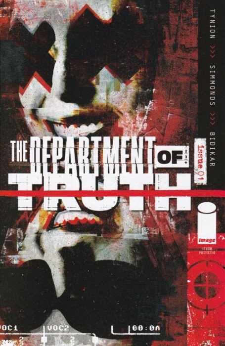 Department of Truth #1 (2020) - 6th Printing "Replacement" Variant