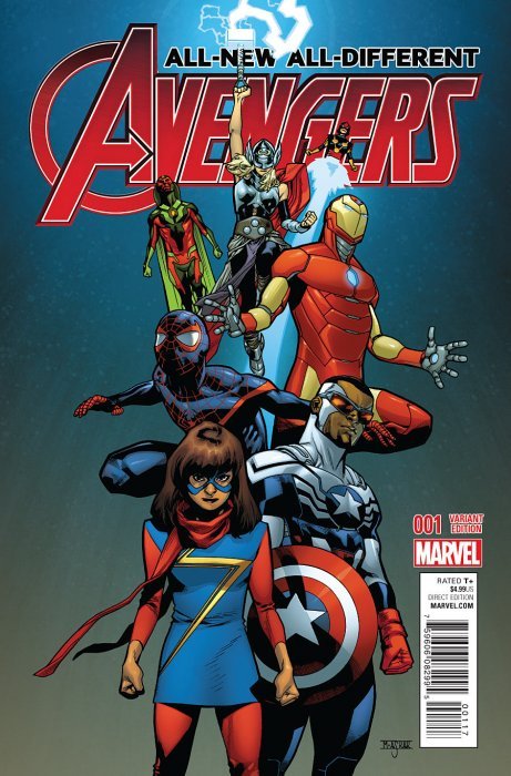 All-New, All-Different Avengers #1 (2015) - 1:25 Mahmud Asrar Variant