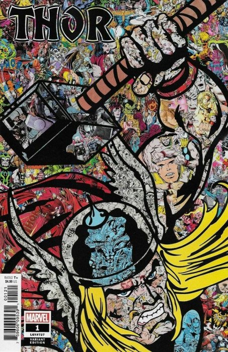 Thor #1 (2020) - Mr Garcin "Collage" Variant