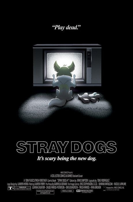 Stray Dogs #1 (2021) - Exclusive Poltergeist Movie Homage Variant