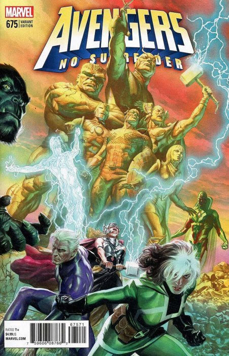 Avengers #675 (2018) - 1:100 Alex Ross Variant Cover