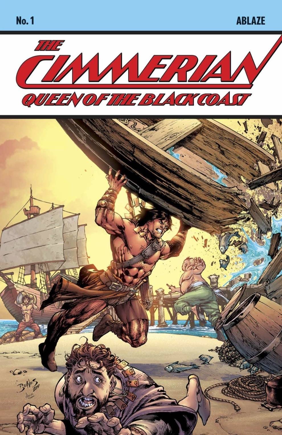 Cimmerian: Queen of the Black Coast #1 (2020) - Ed Benes "Homage" Variant