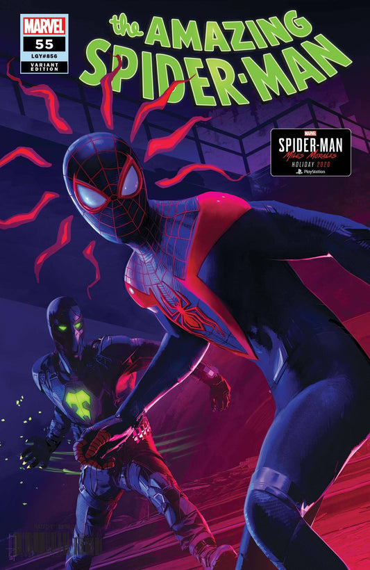 Amazing Spider-Man #55 (2020) - 1:10 Brian Horton "Spider-Man Miles Morales" Variant