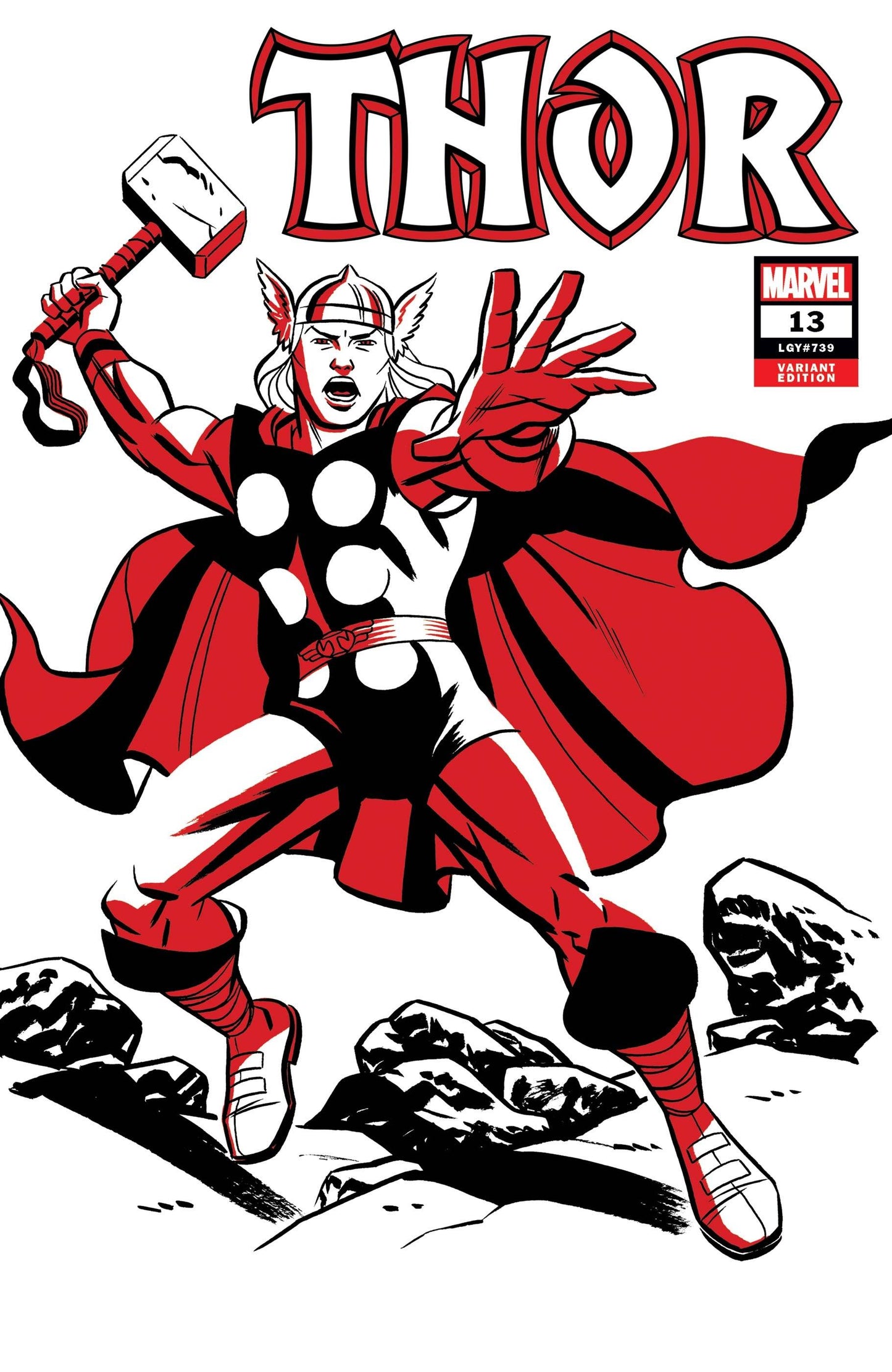 Thor #13 (2021) - Michael Cho "Two Tone" Variant