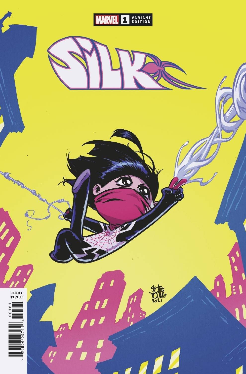 Silk #1 (2021) - Skottie Young Variant