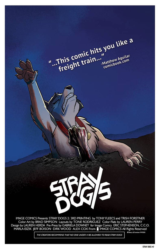 Stray Dogs #2 (2021) - 3rd Printing Variant