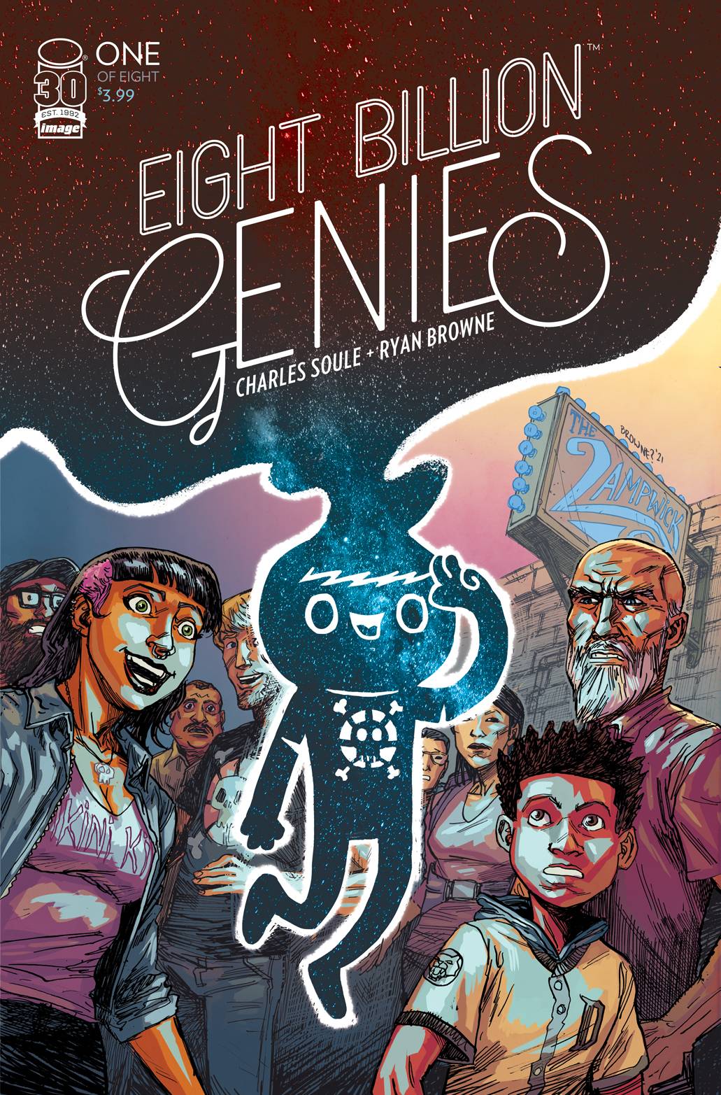 Eight Billion Genies #1 (2022) - 2nd Printing