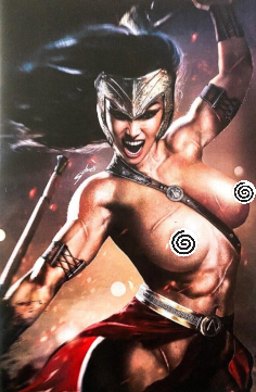 Born of Blood #3 (2022) - Kickstarter Exclusive Shikarii "Warrior" Launch Special Naughty Virgin Variant