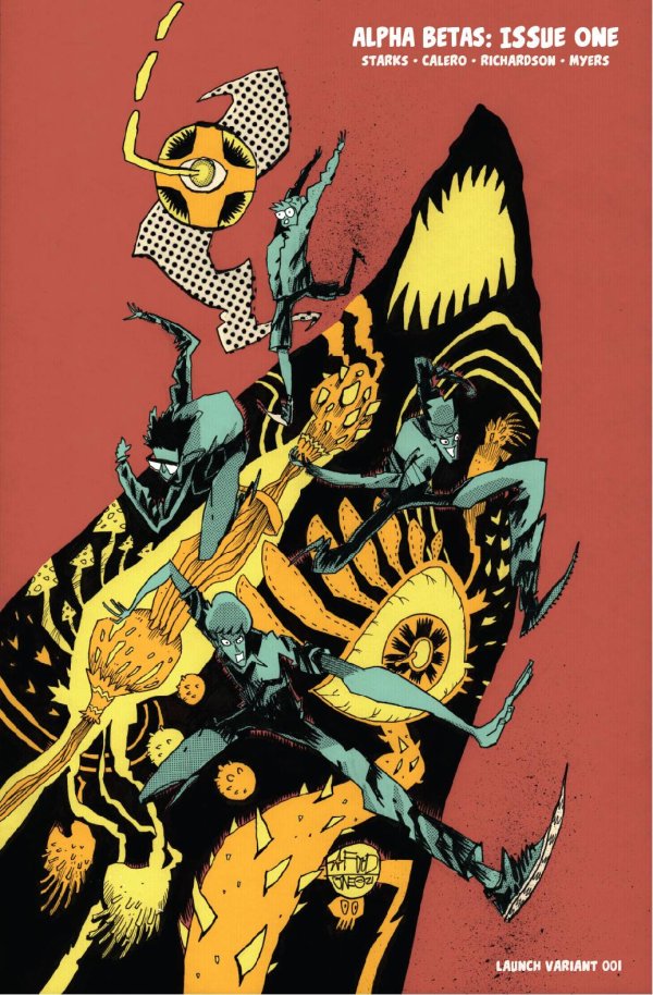 Alpha Betas #1 (2022) - Jim Mahfood "Launch" Variant