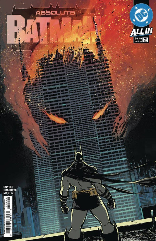 Absolute Batman #2 (2024) - 2nd Printing - Nick Dragotta & Frank Martin Variant