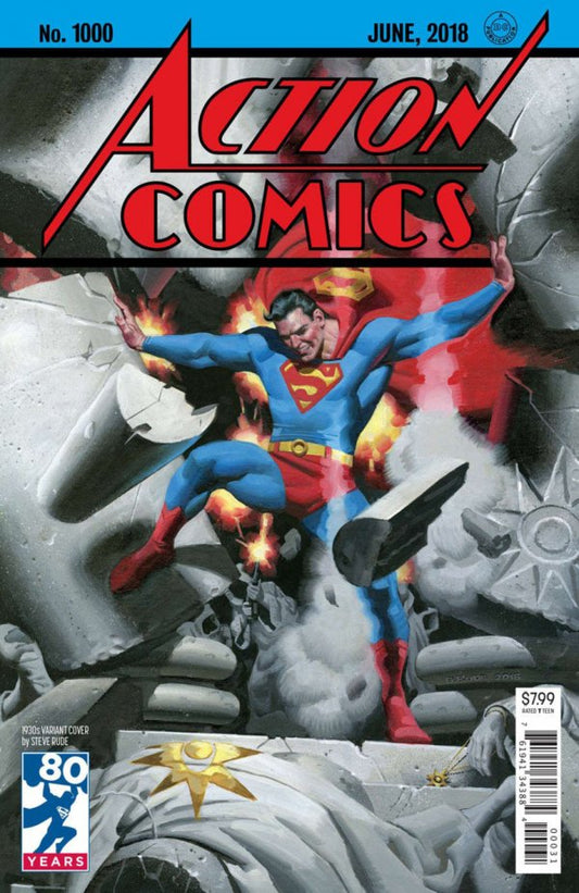 Action Comics #1000 (2018) - Steve Rude "1930s" Variant