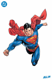 Action Comics #1070 (2024) - Daniel Sampere "All In" Foil Virgin Variant