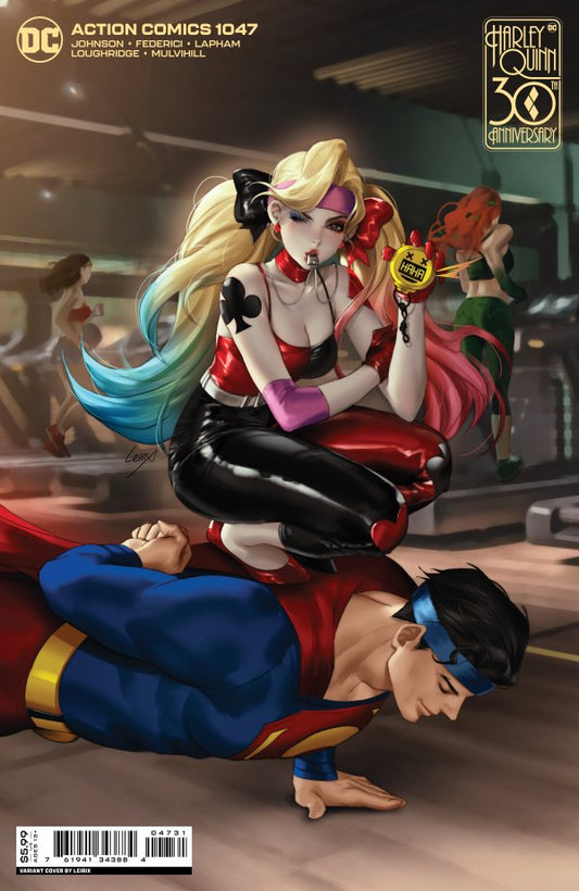 Action Comics #1047 (2022) - Lesley 'Leirix' Li "Harley Quinn 30th Anniversary" Variant