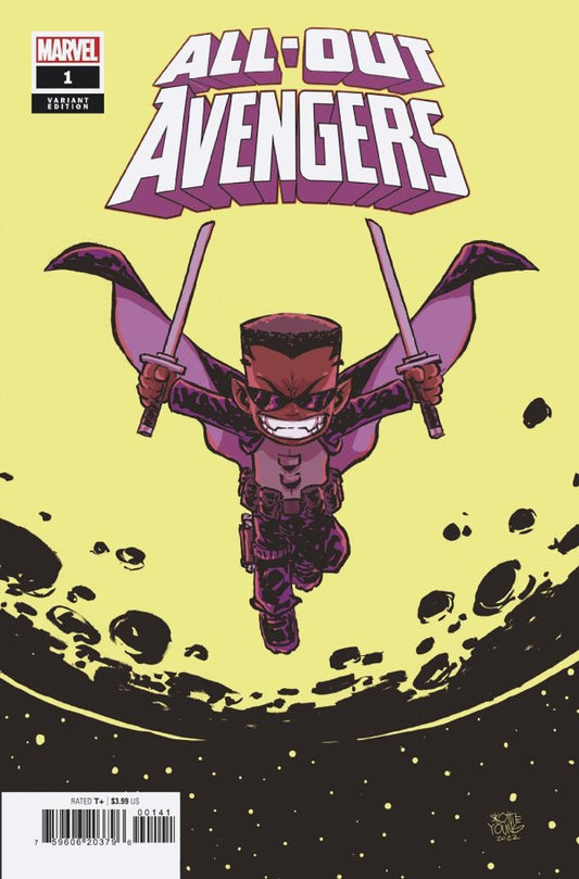All-Out Avengers #1 (2022) - Skottie Young Variant