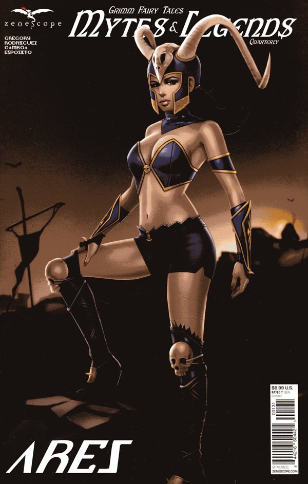 Grimm Fairy Tales: Myths & Legends Quarterly - Ares #nn (2020) - Keith Garvey Variant