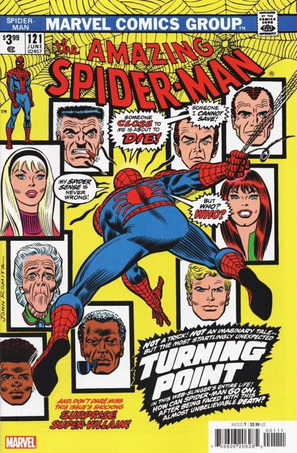 Amazing Spider-Man #121 Facsimile Edition (2023)