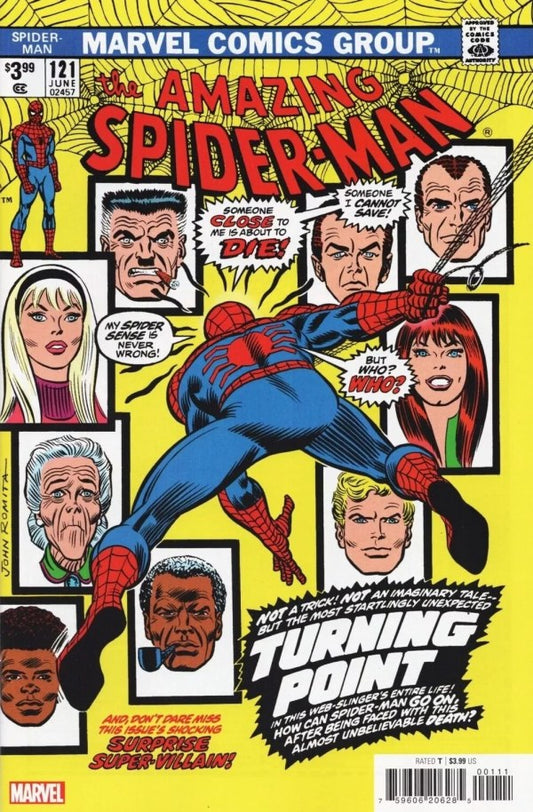 Amazing Spider-Man #121 Facsimile Edition (2023)