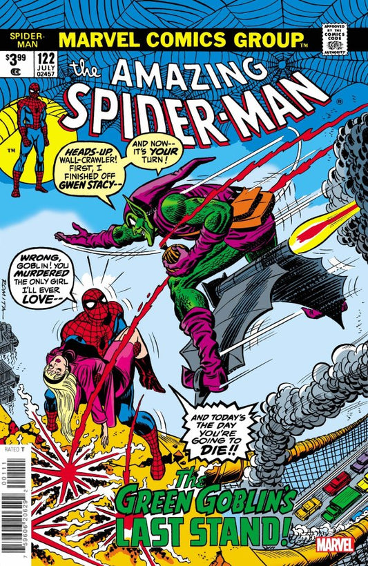 Amazing Spider-Man #122 Facsimile Edition (2023)