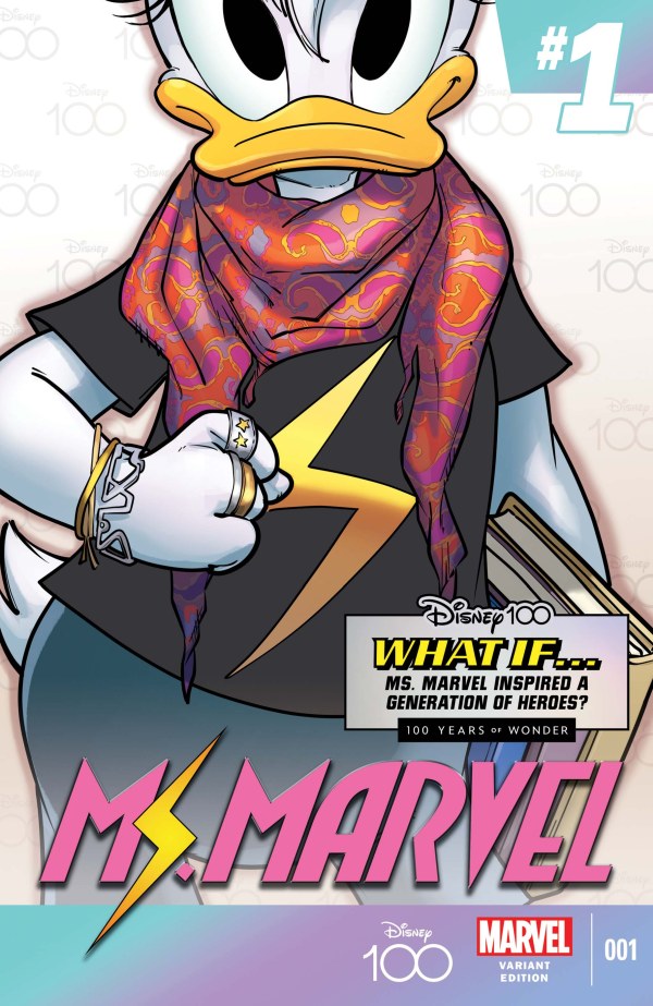 Amazing Spider-Man #33 (2023) - Giada Perissinotto "Disney 100 What If?" Variant