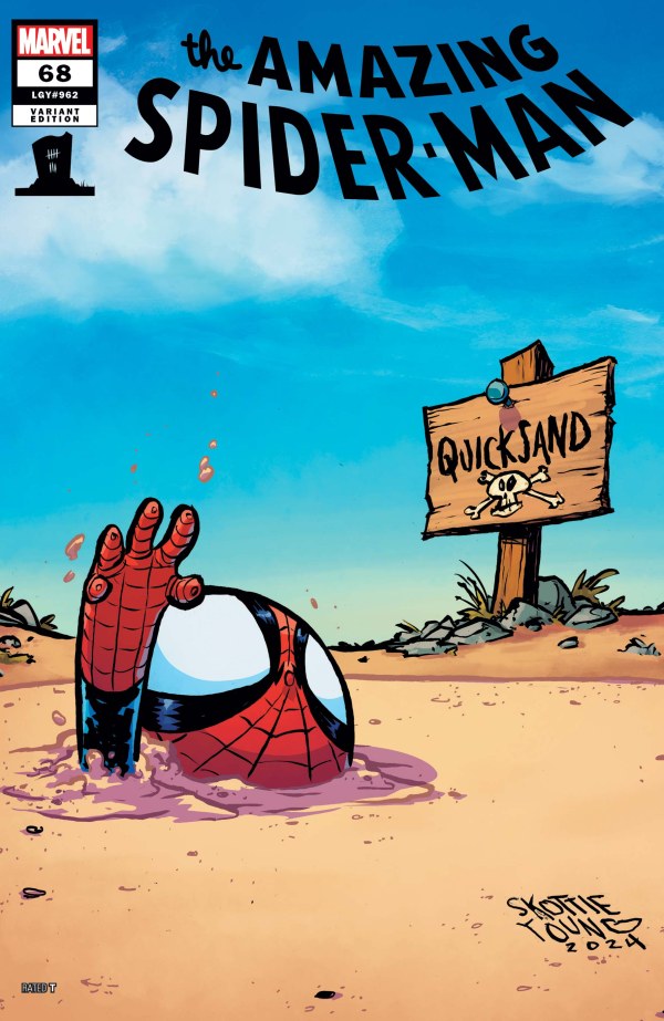 Amazing Spider-Man #68 (2025) - Skottie Young "8 Deaths of Spider-Man" Variant