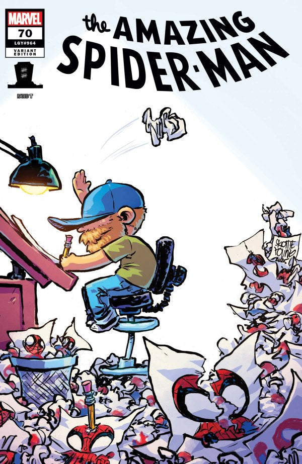 Amazing Spider-Man #70 (2025) - Skottie Young "8 Deaths of Spider-Man" Variant