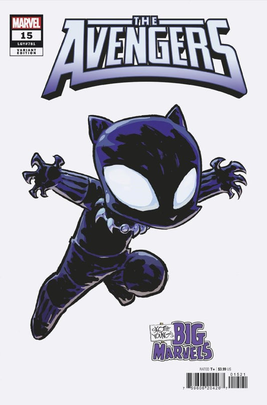 Avengers #15 (2024) - Skottie Young "Big Marvels" Variant