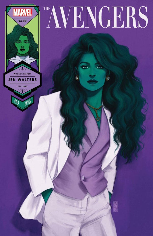 Avengers #43 (2021) - Jen Bartel "Women's History Month" Variant