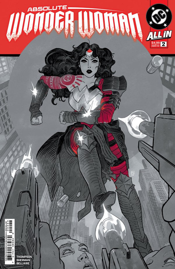 Absolute Wonder Woman #2 (2024) - 3rd Print - Hayden Sherman & Jordie Bellaire Variant
