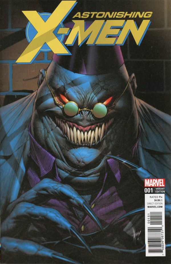 Astonishing X-Men #1 (2017) - 1:25 Dale Keown "Villain" Variant