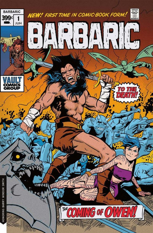 Barbaric #1 (2021) - Tim Daniel Variant