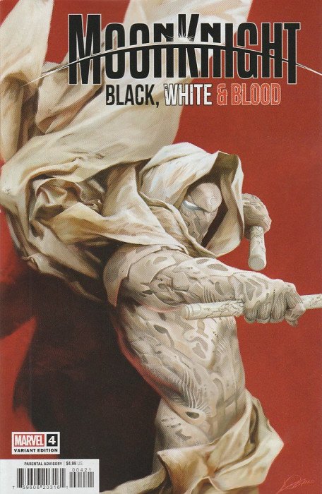 Moon Knight: Black, White & Blood #4 (2022) - Alexander Lozano Variant