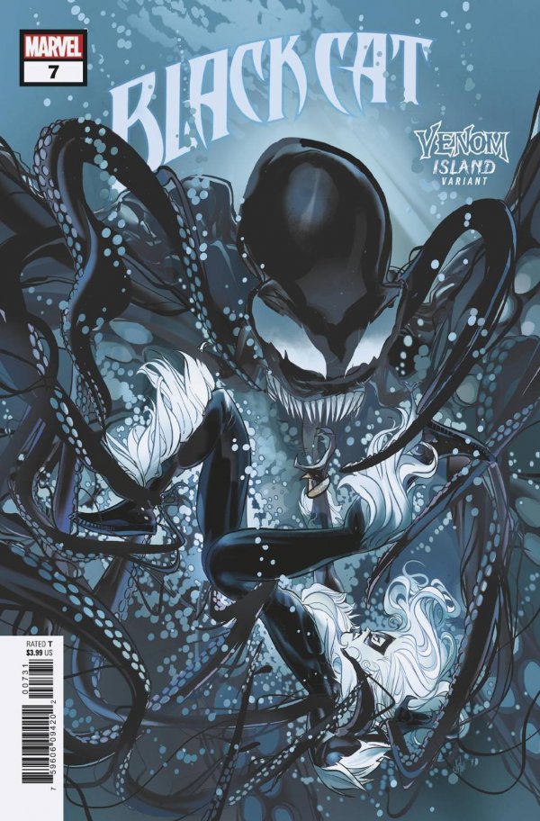 Black Cat #7 (2019) - Otto Schmidt "Venom Island" Variant