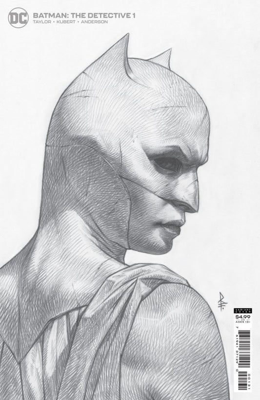 Batman: The Detective #1 (2021) - 1:25 Riccardo Federici "Sketch" Variant