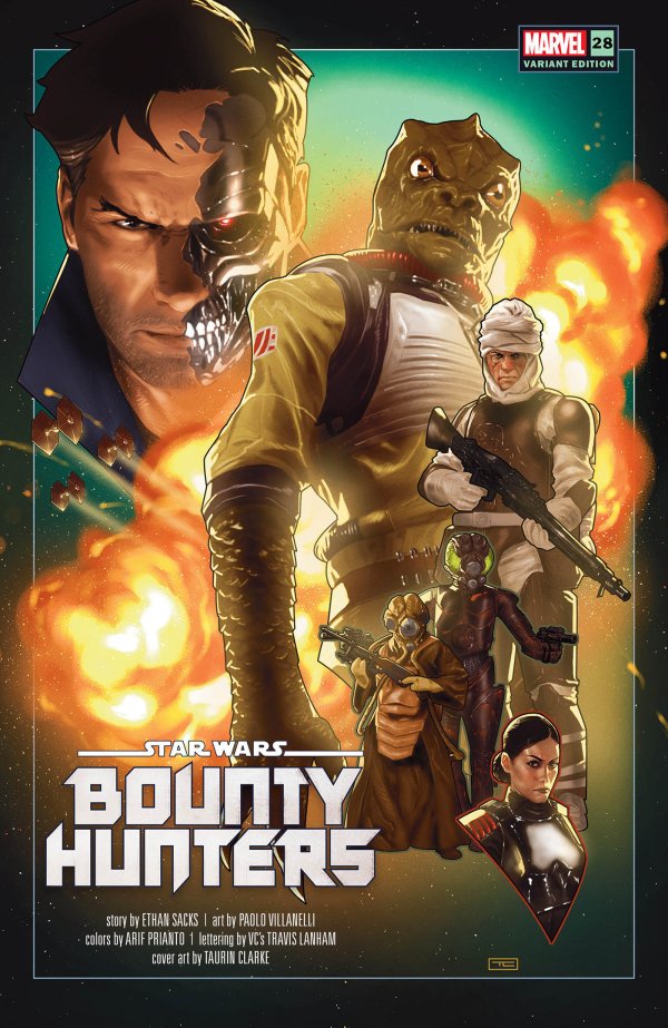 Star Wars: Bounty Hunters #28 (2022) - Taurin Clarke "Revelations" Variant