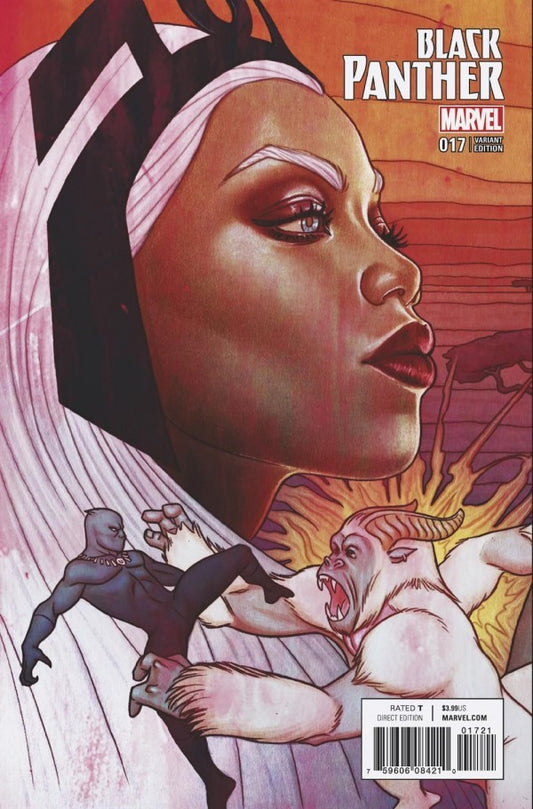 Black Panther #17 (2017) - Jenny Frison "Connecting" Variant (Copy)