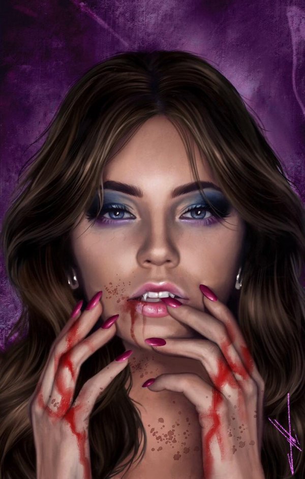Blood Stained Teeth #1 (2022) - Exclusive Carla Cohen Virgin Variant