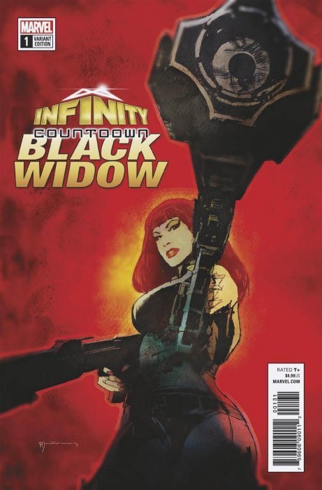 Infinity Countdown: Black Widow #1 (2018) - Bill Sienkiewicz Variant