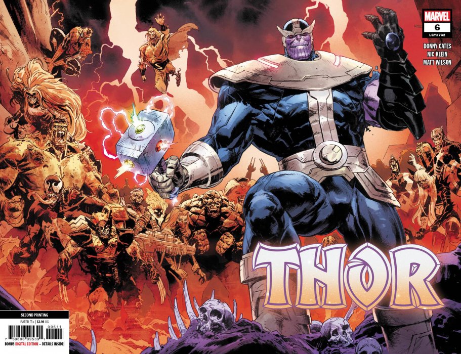 Thor #6 (2020) - 2nd Printing - Nic Klein Variant