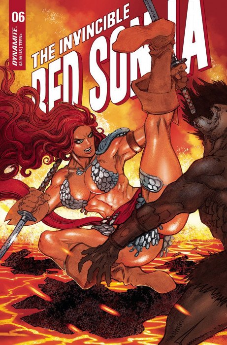 Invincible Red Sonja #6 (2021) - Moritat Variant