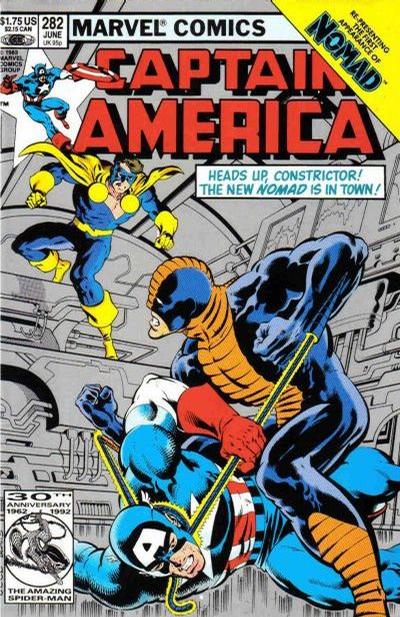 Captain America #282 (1983) - 2nd Printing